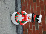 VTG LIGHT UP PLASTIC BLOW MOLD 33" SNOWMAN DECORATION-VF CONDITION-XMAS IN JULY!