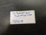 VINTAGE MARX "UNCOUPLE HERE" TRAIN SET TIN SIGN-EXTREMELY COLLECTIBLE