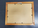4 Framed Rooster Pictures Wall Decor Black Brown Tan 11.5"BY 9.5"