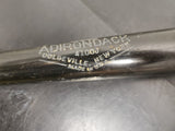 VINTAGE BLACK ADIRONDACK 4100J DOLGEVILLE WHITE ASH WOOD BASEBALL BAT-LITTLE LG.