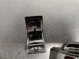 ART DECO DIPODEX BLACK MILK GLASS ZEPHYR INKWELL*HOLDS 2 FOUNTAIN PENS-GOOD COND