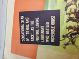 VTG "THE GUNS OF FORT PETTICOAT" MOVIE POSTER FROM 1957 FT. AUDIE MURPHY 28"X22"