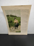 VINTAGE MODERNE KUNST. PG.3 & 4-GORGEOUS PAINTING & ARTWORK. A. PERPIGNAN.-VF