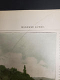 VINTAGE MODERNE KUNST. PG.3 & 4-GORGEOUS PAINTING & ARTWORK. A. PERPIGNAN.-VF