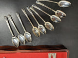 VINTAGE GORGEOUS WM ROGERS ORIGINAL ROGERS 47 PIECE SILVERWARE SILVER PLATED-VF!