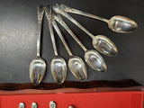 VINTAGE GORGEOUS WM ROGERS ORIGINAL ROGERS 47 PIECE SILVERWARE SILVER PLATED-VF!