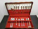 VINTAGE GORGEOUS WM ROGERS ORIGINAL ROGERS 47 PIECE SILVERWARE SILVER PLATED-VF!