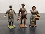 VTG BRITAINS DEETAIL LTD LOT OF 3 FIGURINES-VERY UNIQUE