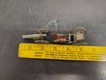 VTG TOY CAST METAL CANNON & HORSE DRAWN CARRIAGE-MADE IN FRANCE-ORIGINAL PATINA