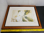 VTG MAGNOLIA GRANDIFLORA PAINTING-FRAMED picture