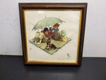 Me and My Pal (Fisherman's Paradise) By Norman Rockwell-Framed-Nice picture