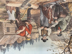 Currier & Ives Print "Arguing the Point"-Painted by A.F. Tait-Lith by N. Currier