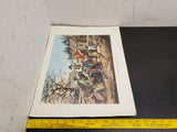 Currier & Ives Print "Arguing the Point"-Painted by A.F. Tait-Lith by N. Currier