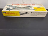 VTG GUILLOW'S MESSERSCHMITT BF-109 GERMAN WW2 FIGHTER PLANE-BALSA WOOD-COMPLETE