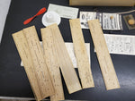 VTG GUILLOW'S MESSERSCHMITT BF-109 GERMAN WW2 FIGHTER PLANE-BALSA WOOD-COMPLETE