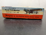 VTG MONOGRAM ALL PLASTIC HISTORIC FORD TRI-MOTOR PLANE KIT P-15 * 98