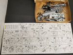 VTG MONOGRAM 1:48 SCALE P-38J LIGHTNING LOCKHEED PLASTIC PLANE KIT- SKILL LEVEL2