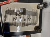 VTG PARACHUTE NAVY PHOTO/POSTER WITH INSCRIPTION ON BACK-VERY COLLECTIBLE PIECE!