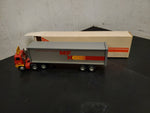 VTG 1974 DIECAST WINROSS 18 WHEELER MFX TRACTOR TRAILER WITH ORIGINAL BOX-VFCOND