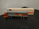 VTG 1974 DIECAST WINROSS 18 WHEELER MFX TRACTOR TRAILER WITH ORIGINAL BOX-VFCOND