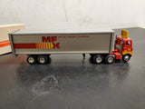VTG 1974 DIECAST WINROSS 18 WHEELER MFX TRACTOR TRAILER WITH ORIGINAL BOX-VFCOND
