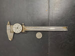 Mitutoyo Vernier 6" Shock Proof Stainless Dial Caliper .001" Japan Tool Quality