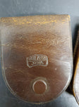 VTG CARL ZEISS JENA LEATHER LENS CASES-LOT OF 3