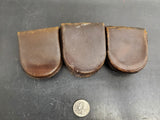 VTG CARL ZEISS JENA LEATHER LENS CASES-LOT OF 3