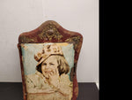 VTG ORNATE GORGEOUS PHOTO ALBUM WITH STAND, MIRROR & PICTURES FROM 1907-UNIQUE!!