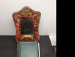 VTG ORNATE GORGEOUS PHOTO ALBUM WITH STAND, MIRROR & PICTURES FROM 1907-UNIQUE!!
