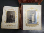 VTG ORNATE GORGEOUS PHOTO ALBUM WITH STAND, MIRROR & PICTURES FROM 1907-UNIQUE!!
