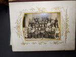 VTG ORNATE GORGEOUS PHOTO ALBUM WITH STAND, MIRROR & PICTURES FROM 1907-UNIQUE!!