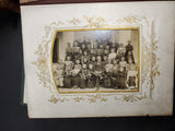VTG ORNATE GORGEOUS PHOTO ALBUM WITH STAND, MIRROR & PICTURES FROM 1907-UNIQUE!!