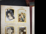 VTG ORNATE GORGEOUS PHOTO ALBUM WITH STAND, MIRROR & PICTURES FROM 1907-UNIQUE!!