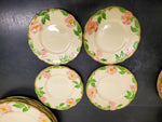 Vtg Franciscan Made in California Desert Rose 26 Piece Ceramics Set Circa 1950's