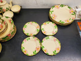 Vtg Franciscan Made in California Desert Rose 26 Piece Ceramics Set Circa 1950's
