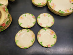Vtg Franciscan Made in California Desert Rose 26 Piece Ceramics Set Circa 1950's