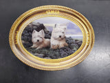 3 Franklin Mint West Highland White Terrier Heirloom Plates by Nigel Hemming