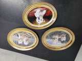 3 Franklin Mint West Highland White Terrier Heirloom Plates by Nigel Hemming