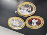 3 Franklin Mint West Highland White Terrier Heirloom Plates by Nigel Hemming