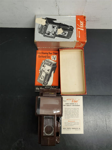Vtg Mico Vue Binocular Vision Optical System-A Little Theatre all its own!