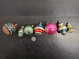 Vtg Lot of 7 Christmas Tree Ornaments Including Shiny Brite & Polish, Austrian