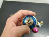 Vtg Lot of 7 Christmas Tree Ornaments Including Shiny Brite & Polish, Austrian