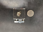 Vintage Kassin Made in Japan Ruby Eyed Stallion Horse Refillable Lighter