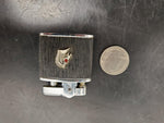 Vintage Kassin Made in Japan Ruby Eyed Stallion Horse Refillable Lighter