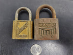 Antique/Vintage Collection of 2 Slaymaker Padlocks-Keys not Included-Gorgeous
