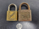 Antique/Vintage Collection of 2 Slaymaker Padlocks-Keys not Included-Gorgeous