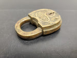 Antique/Vintage Gorgeous Simmons Brass Padlock-No Key Included