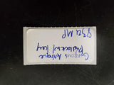 Vintage/Antique Keystone Antique Small F Padlock Lock with Key-Works Wonderfully