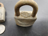 Vintage Lot of 3 Padlocks-Taylor, Segal and Chicago Lock Co.-Keys not included.